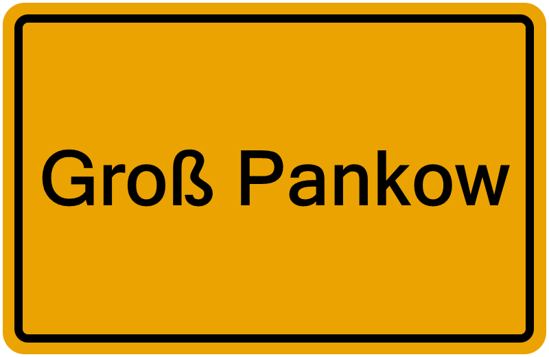 Handelsregisterauszug Groß Pankow